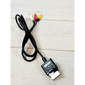 Genuine Official OEM Microsoft XBOX 360 Composite AV Cable X821376-001 Tested